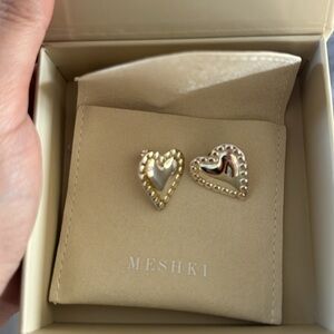 Meshki heart earring